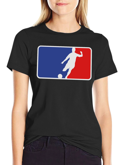 Soccer Player Silhouette T-Shirt