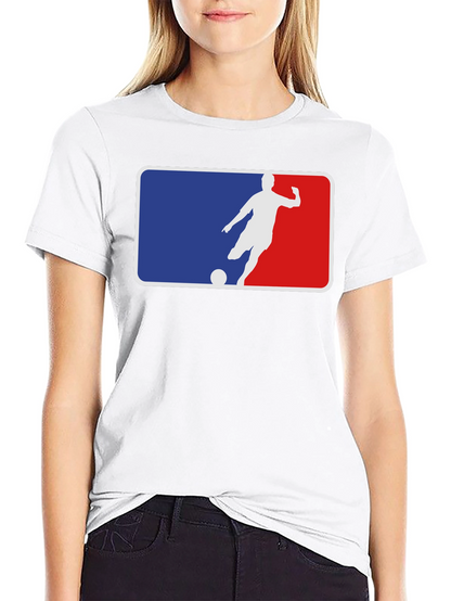 Soccer Player Silhouette T-Shirt