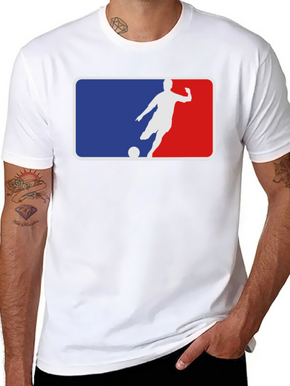 Soccer Player Silhouette T-Shirt
