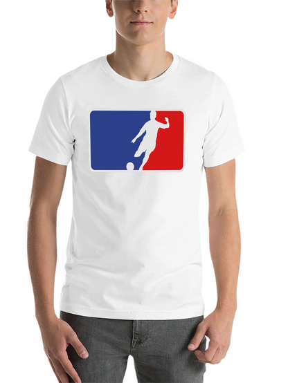 Soccer Player Silhouette T-Shirt