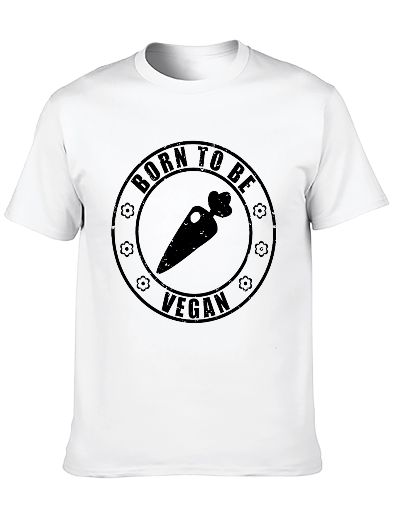 Born to Be Vegan Carrot T-Shirt