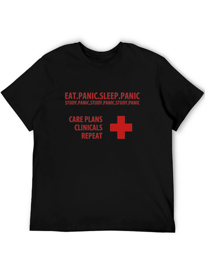 Nurse Life T-Shirt - Eat Panic Sleep Repeat