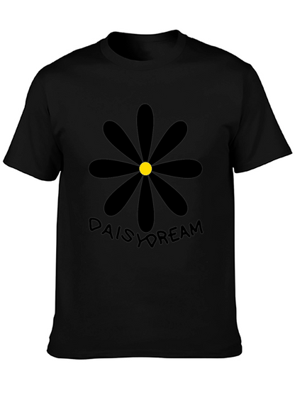 Daisy Dream Black Graphic Tee