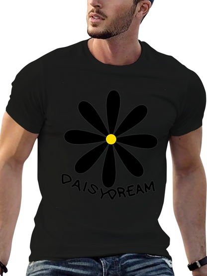 Daisy Dream Black Graphic Tee