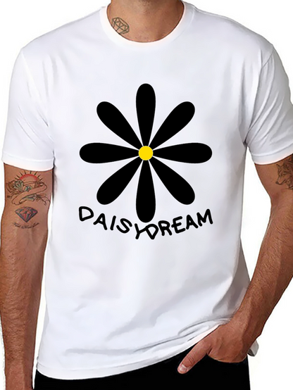 Daisy Dream Black Graphic Tee
