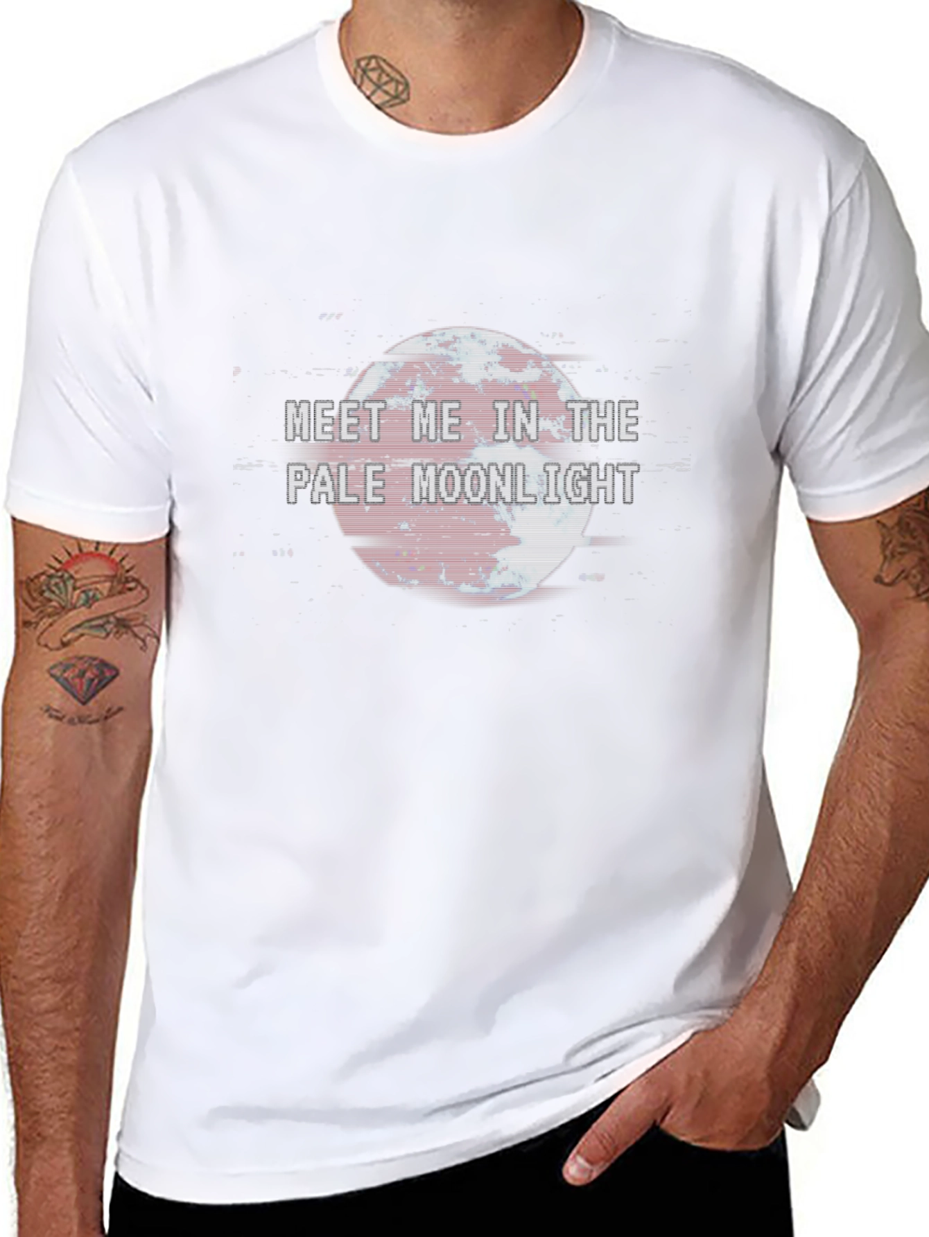 Meet Me in the Pale Moonlight Graphic Tee