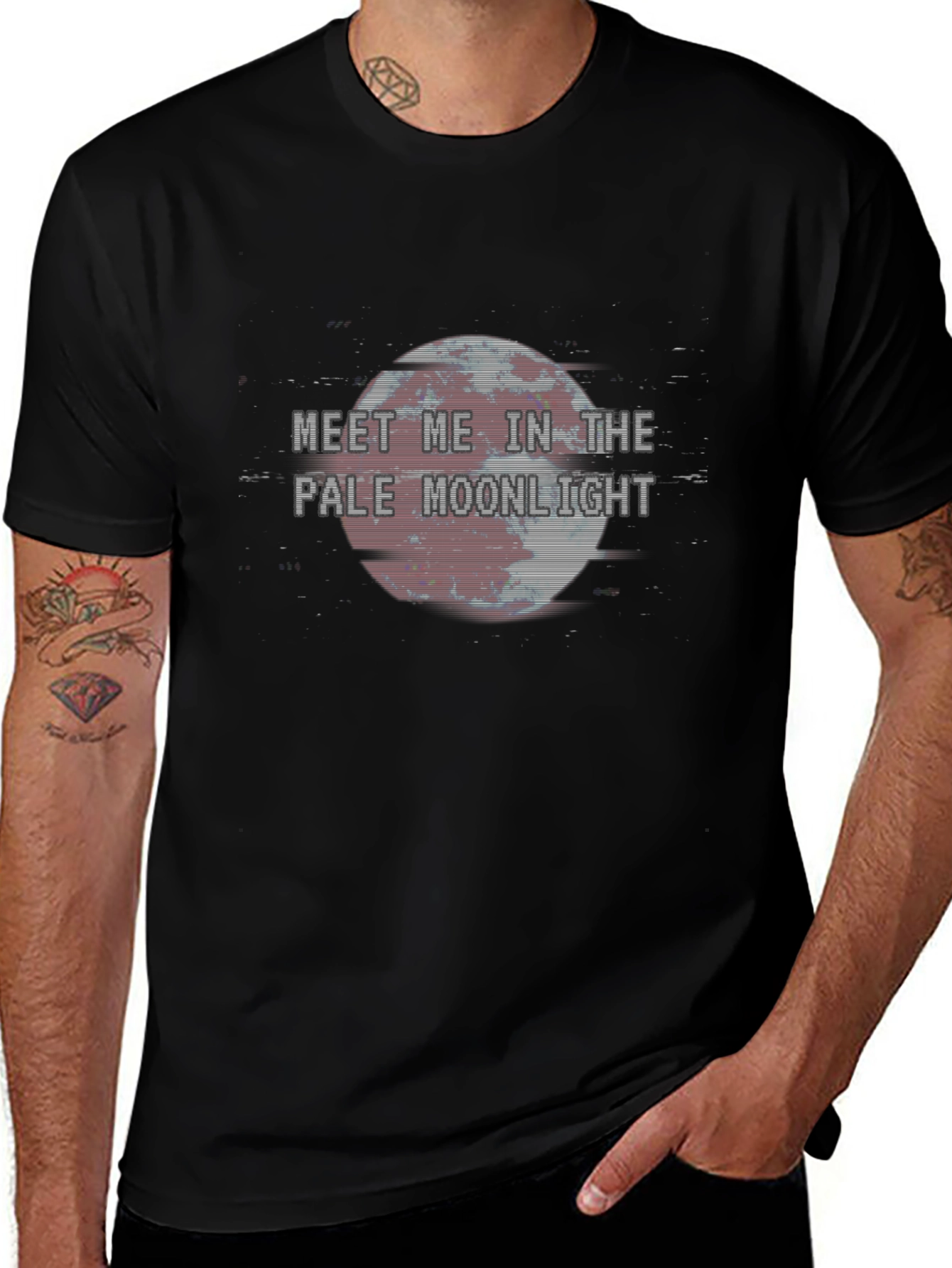 Meet Me in the Pale Moonlight Graphic Tee