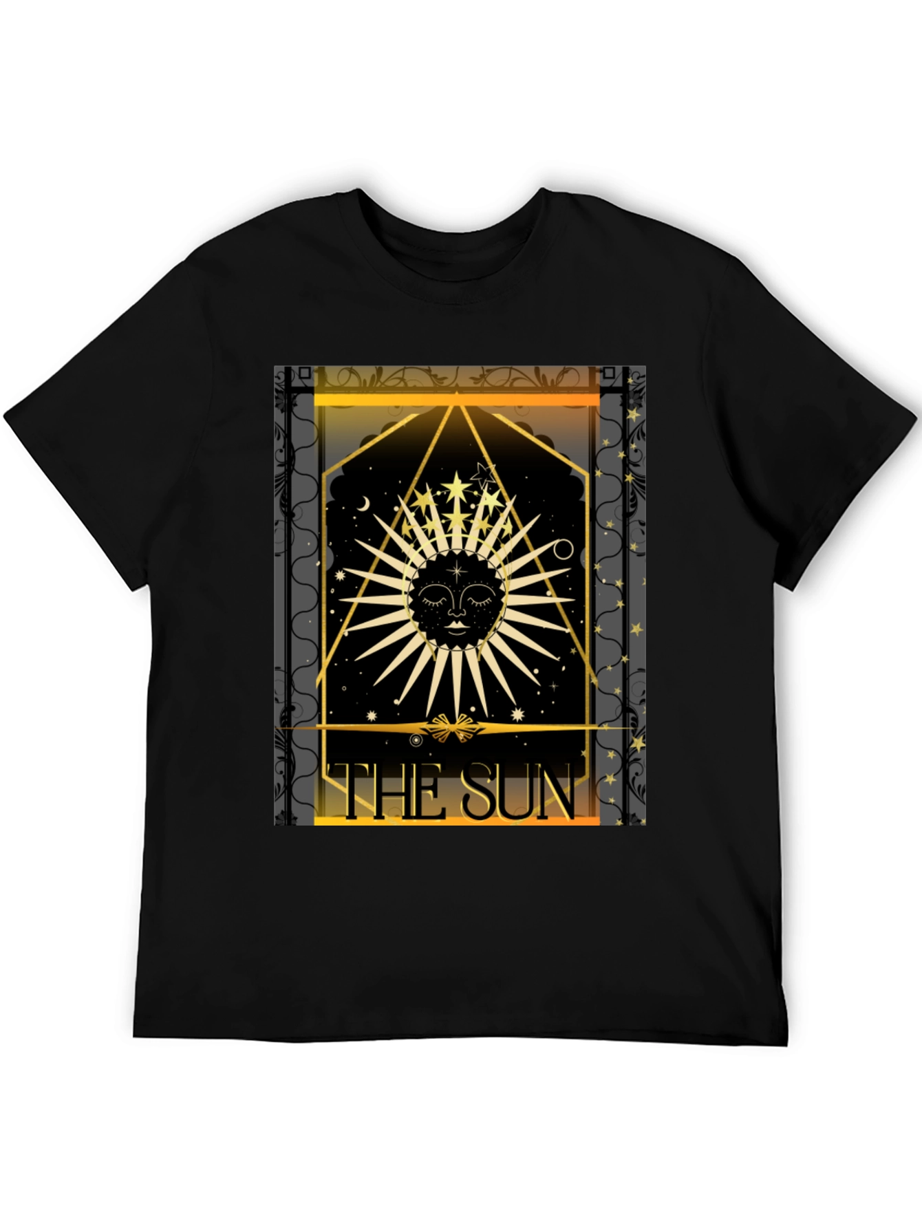 The Sun Tarot Card Graphic T-Shirt