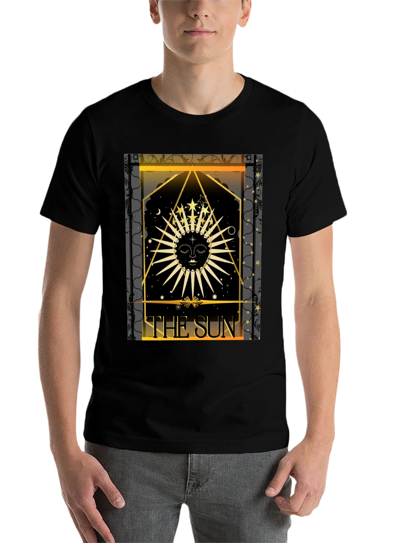 The Sun Tarot Card Graphic T-Shirt