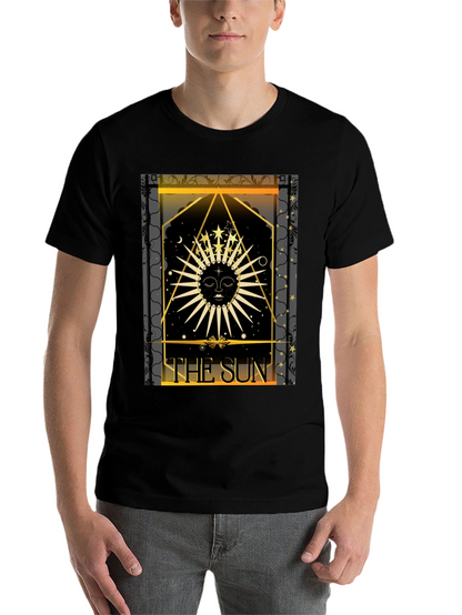 The Sun Tarot Card Graphic T-Shirt