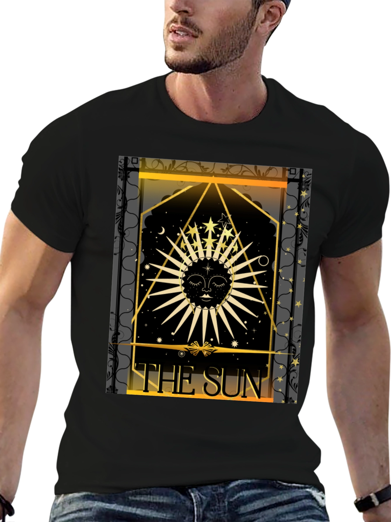 The Sun Tarot Card Graphic T-Shirt