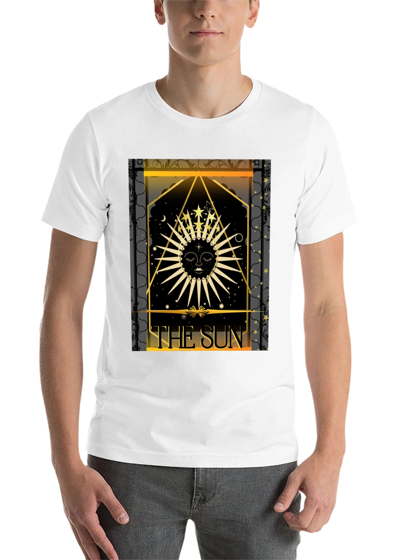 The Sun Tarot Card Graphic T-Shirt