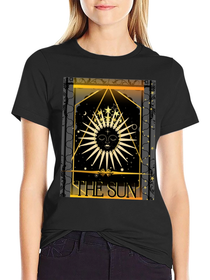 The Sun Tarot Card Graphic T-Shirt