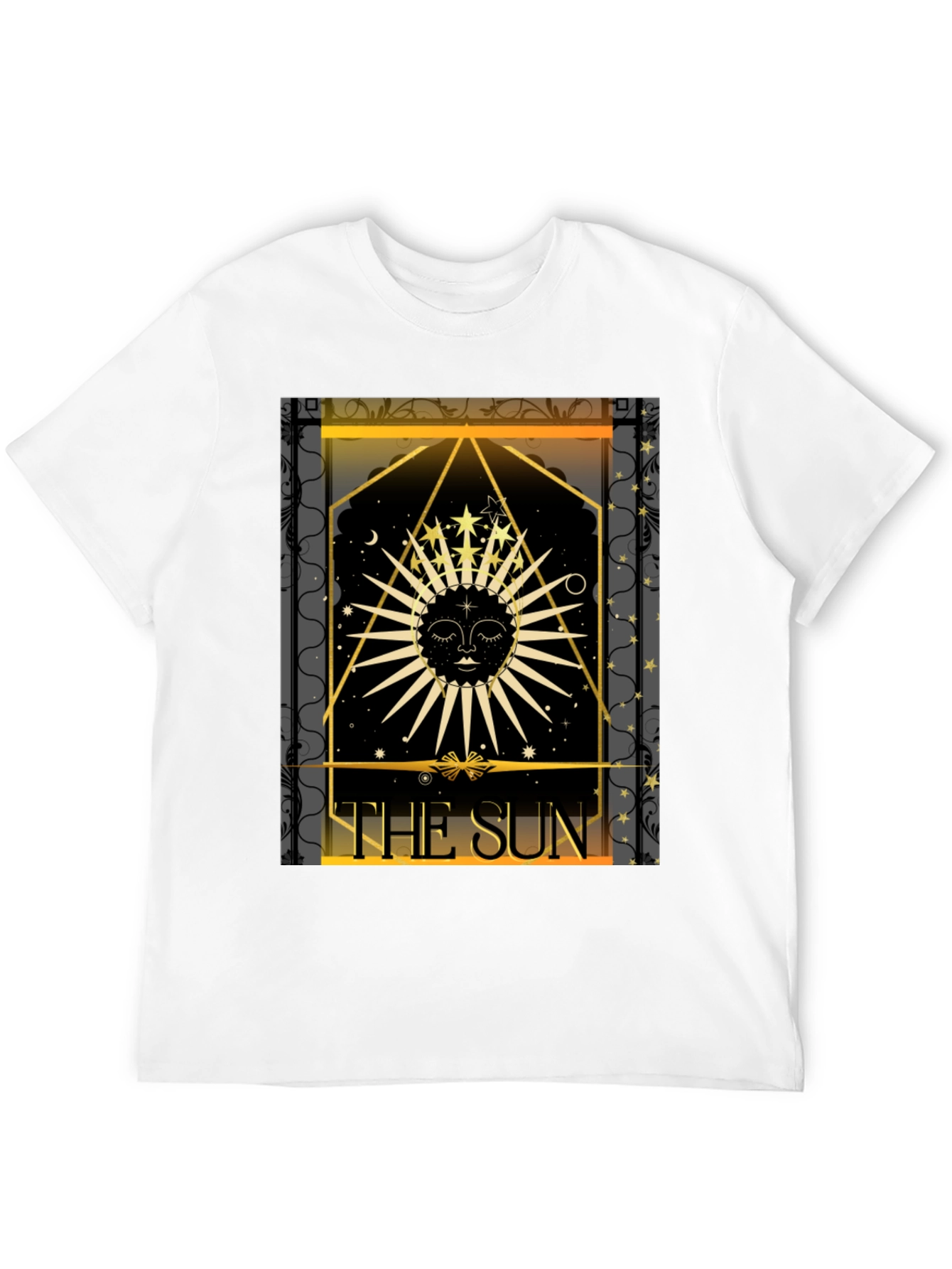 The Sun Tarot Card Graphic T-Shirt