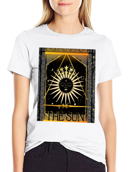 The Sun Tarot Card Graphic T-Shirt