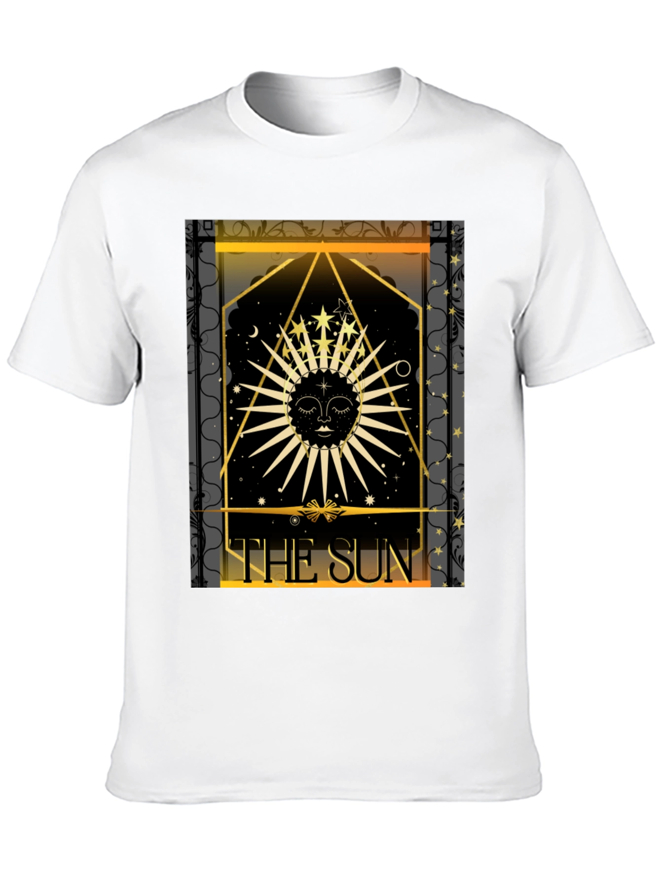 The Sun Tarot Card Graphic T-Shirt
