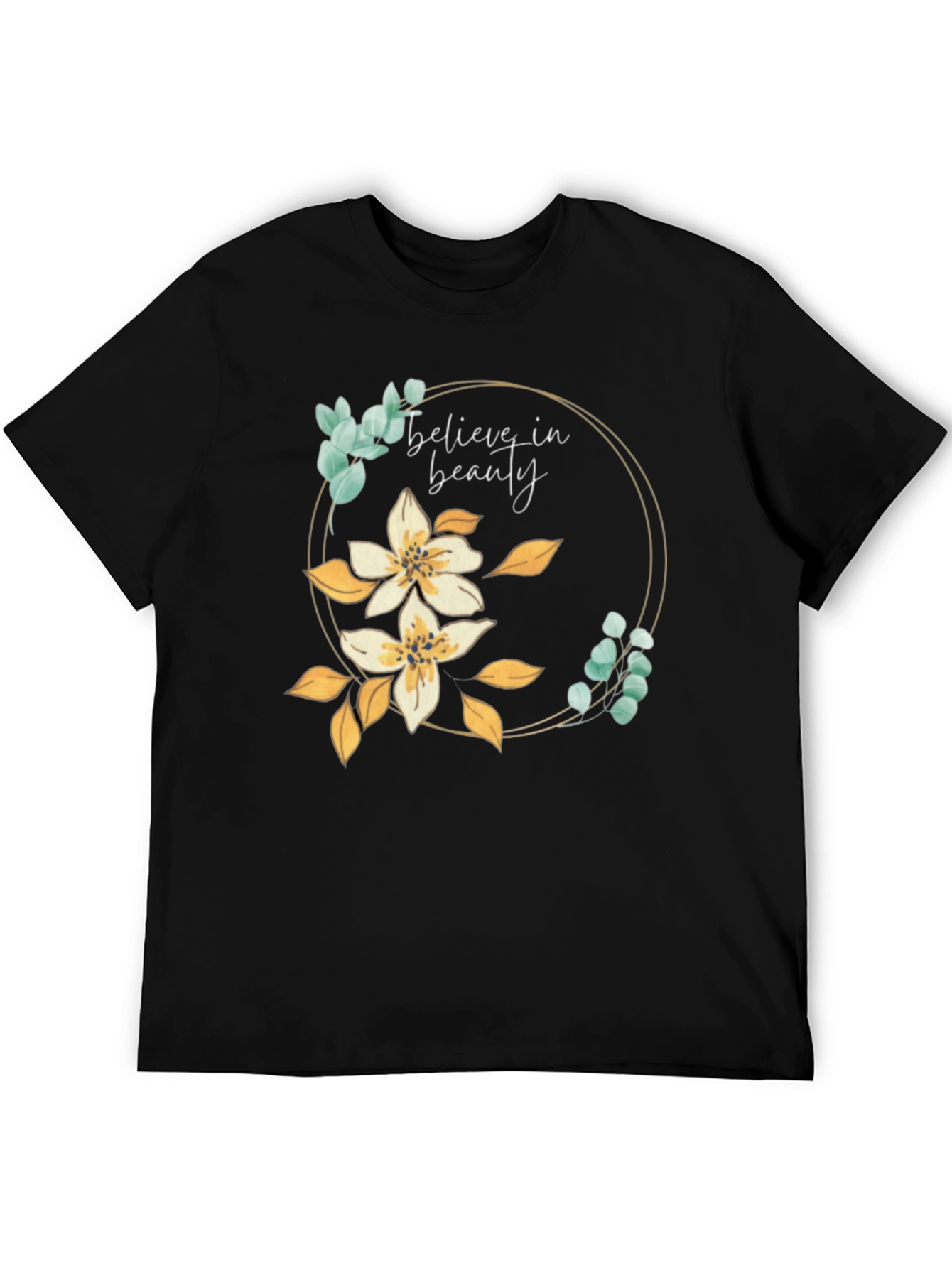 Believe in Beauty Floral Tee