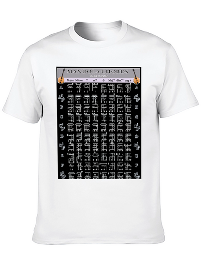 Mandola Chords T-Shirt - Musicians Guide
