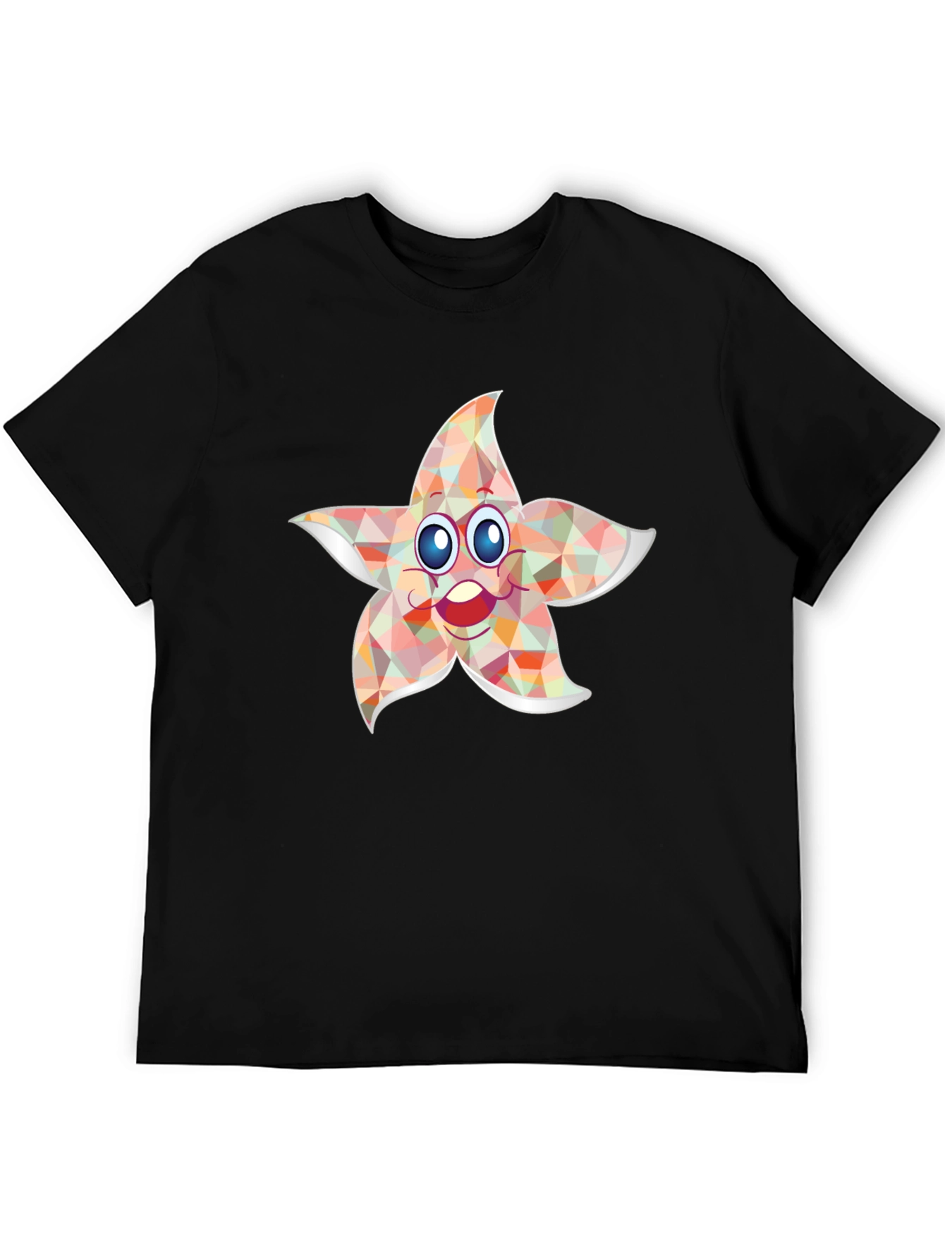 Starfish Graphic Tee - Whimsical Print Shirt