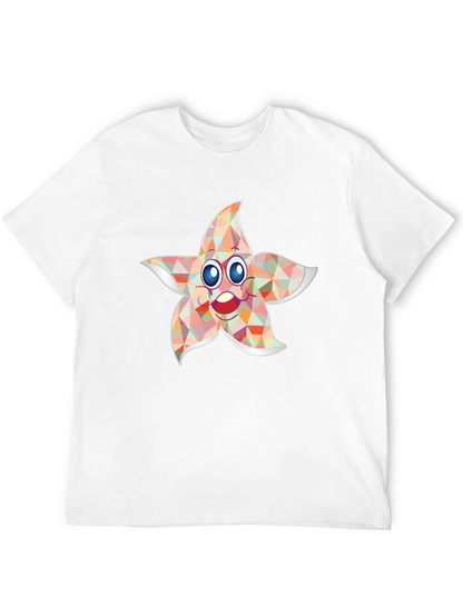 Starfish Graphic Tee - Whimsical Print Shirt