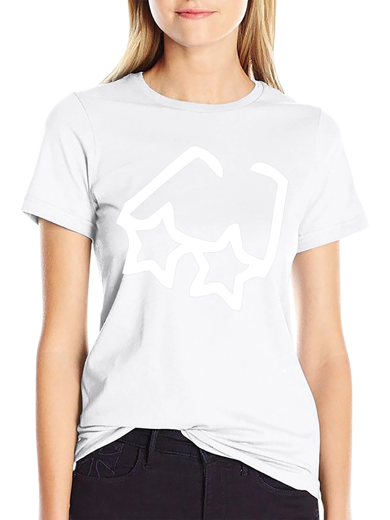 Cool Star Sunglasses Graphic Black T-Shirt