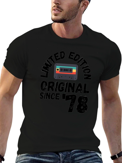 Limited Edition Original Since 78 Black T-Shirt