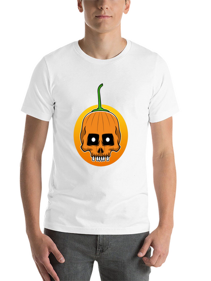 Skull Pumpkin Halloween T-Shirt