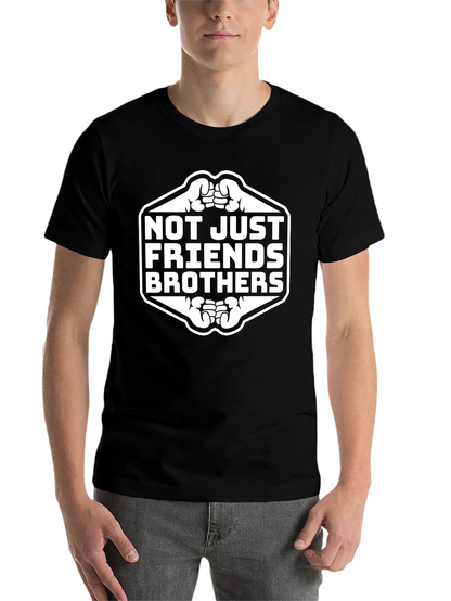 Not Just Friends Brothers Graphic Tee