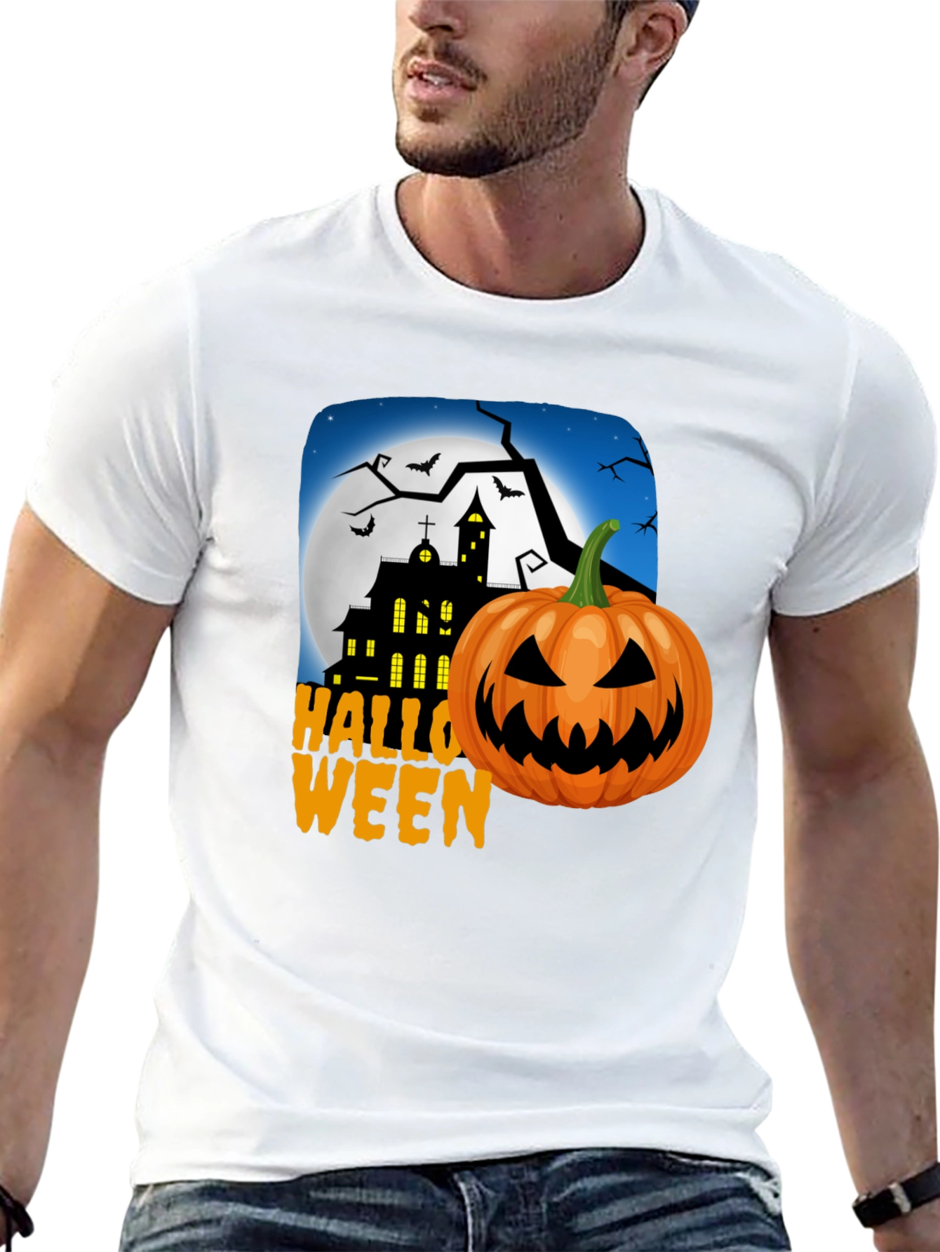 Spooky Halloween Graphic Tee