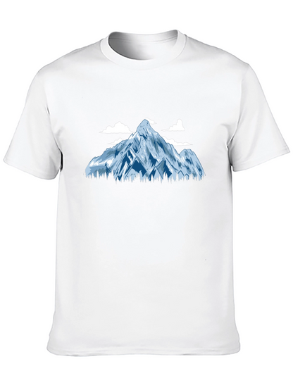 Mountain Graphic Tee - Black