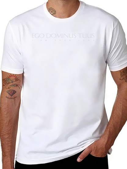 Ego Dominus Tuus Black T-Shirt