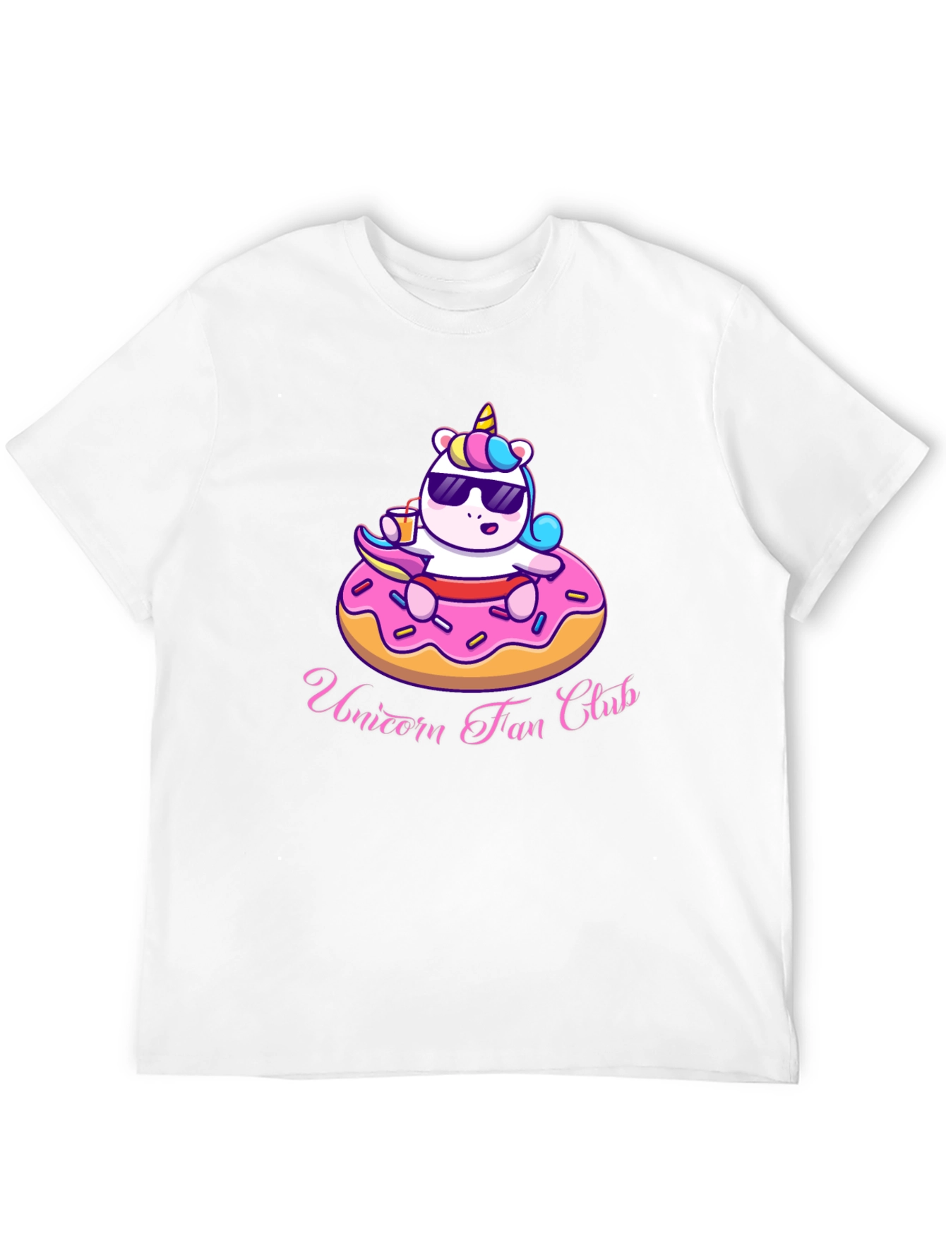 Unicorn Fan Club Donut T-Shirt