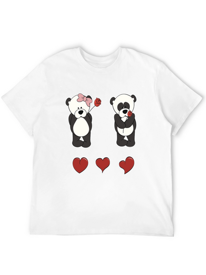 Panda Love Graphic T-Shirt