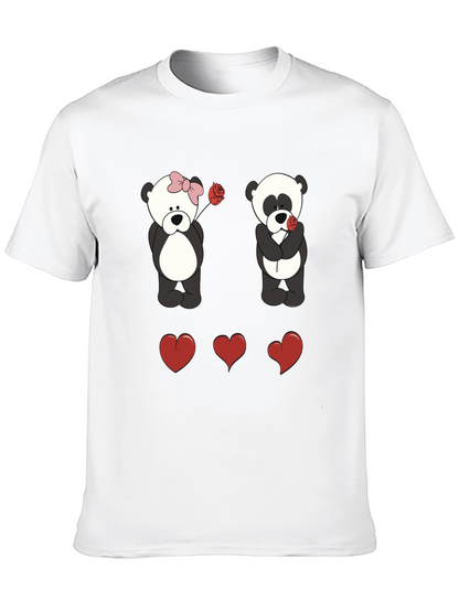Panda Love Graphic T-Shirt