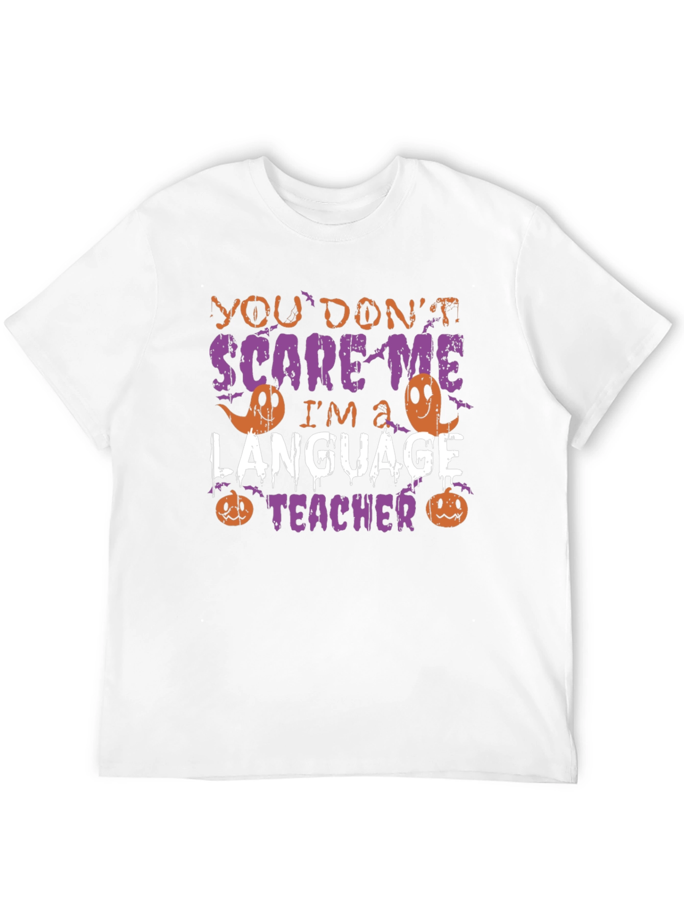 Funny Halloween Language Teacher T-Shirt