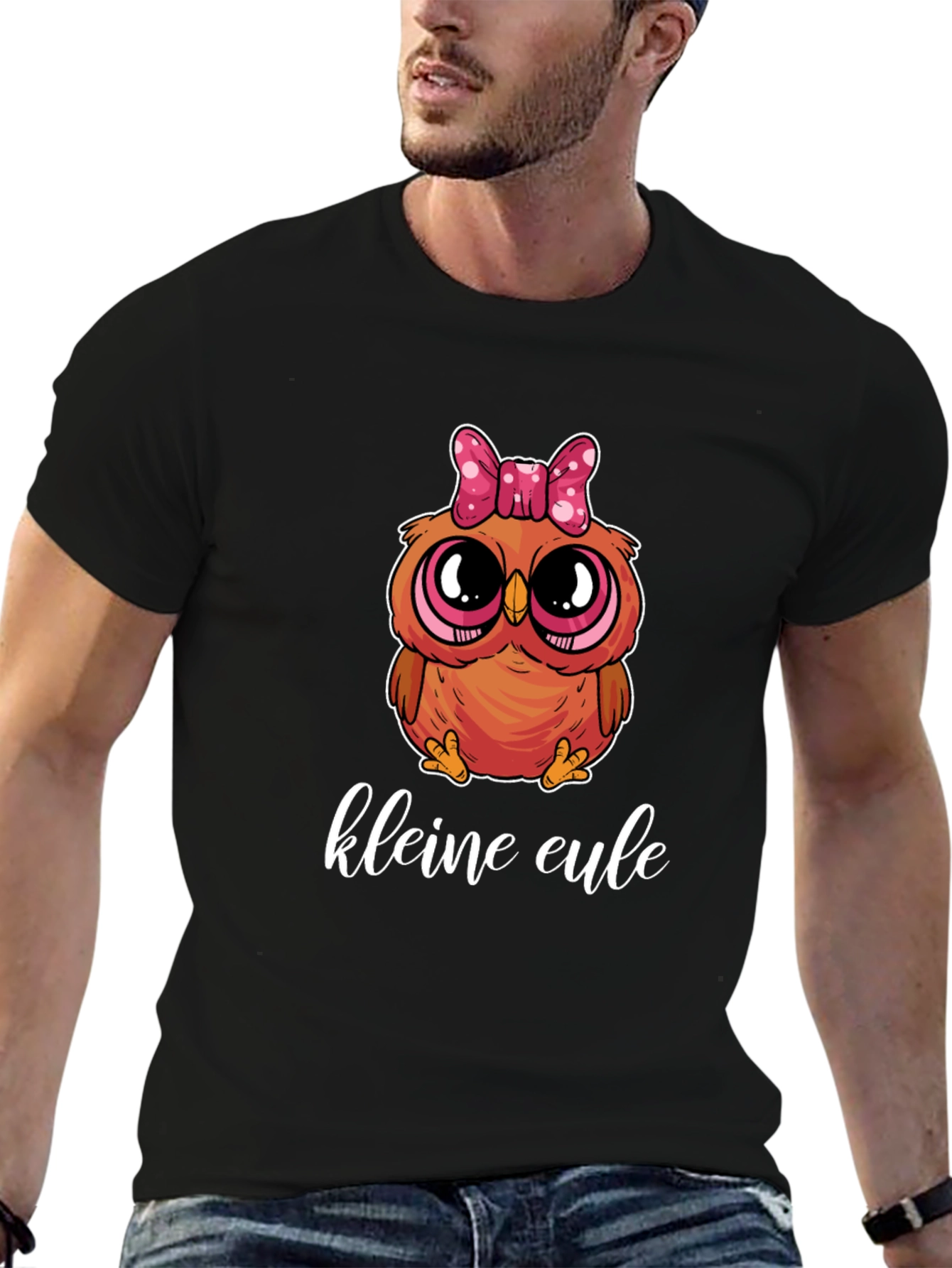 Cute Owl T-Shirt - Kleine Eule Design