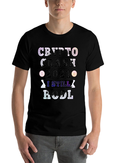 Crypto Crash 2021 HODL Graphic Tee