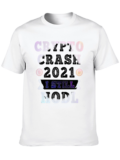 Crypto Crash 2021 HODL Graphic Tee