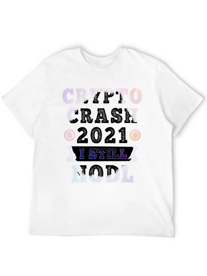 Crypto Crash 2021 HODL Graphic Tee