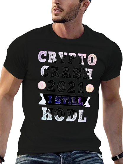 Crypto Crash 2021 HODL Graphic Tee