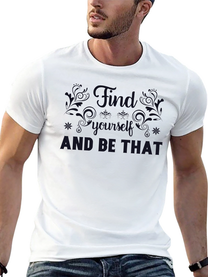 Mens Graphic Print Short Sleeve T-Shirt