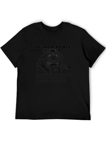 Sigma Male Tiger Graphic T-Shirt