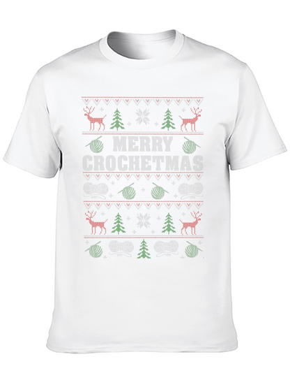 Merry Crochetmas Ugly Christmas Sweater T-Shirt