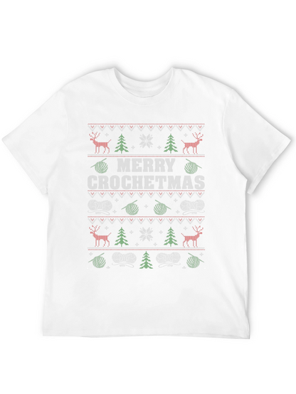 Merry Crochetmas Ugly Christmas Sweater T-Shirt