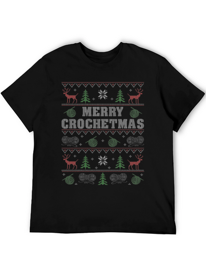 Merry Crochetmas Ugly Christmas Sweater T-Shirt