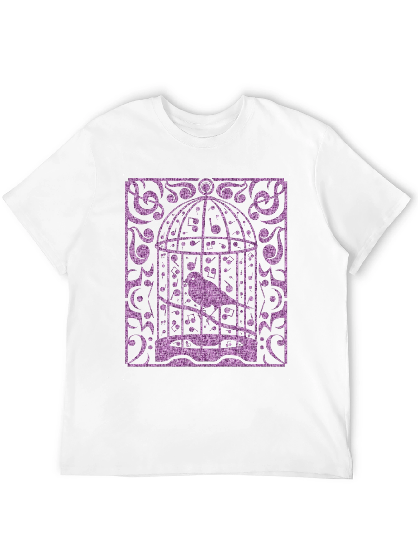Birdcage Music Graphic Tee - Black