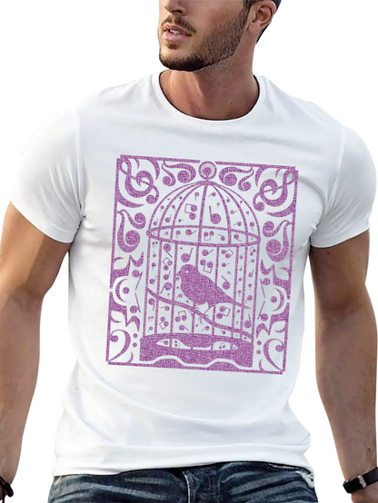 Birdcage Music Graphic Tee - Black