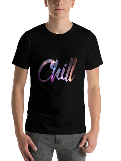 Cosmic Chill Black T-Shirt