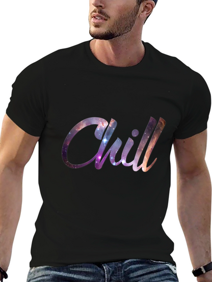 Cosmic Chill Black T-Shirt