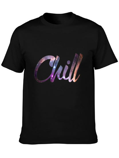 Cosmic Chill Black T-Shirt